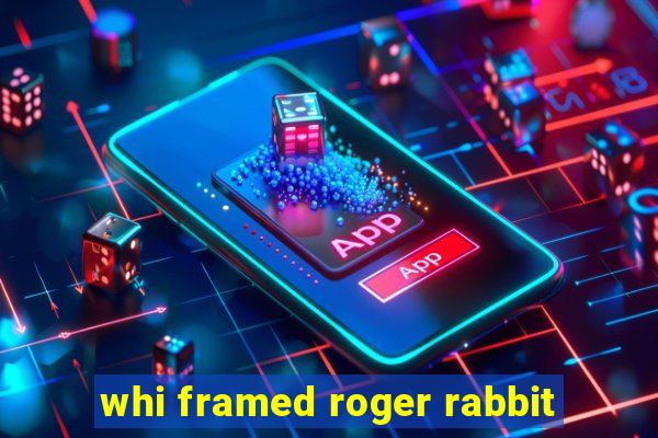 whi framed roger rabbit